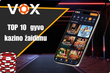 Vox Casino gyvo kazino